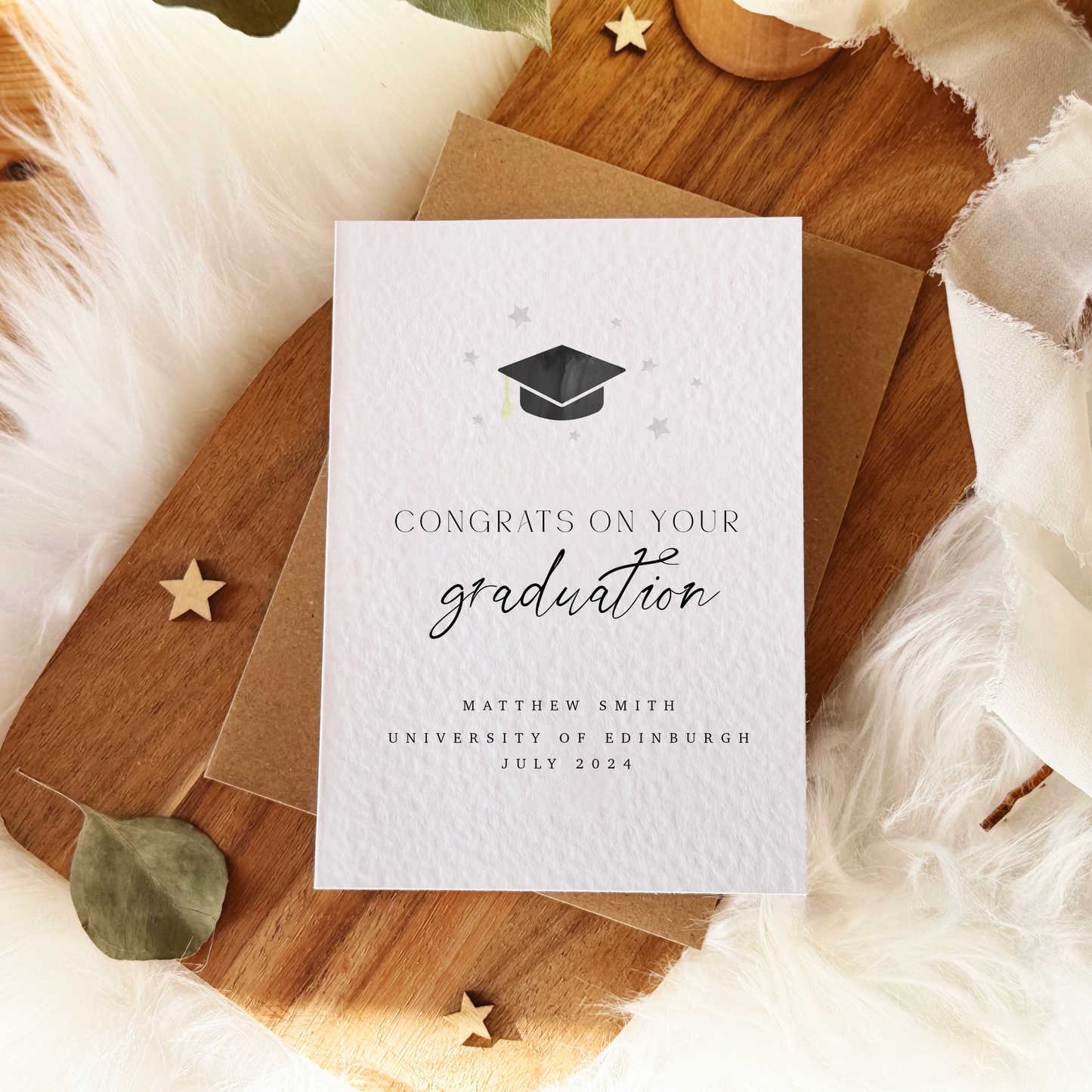 Personalised Graduation Card