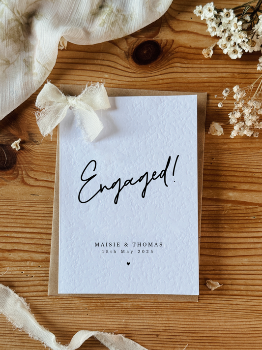 Engagement Card
