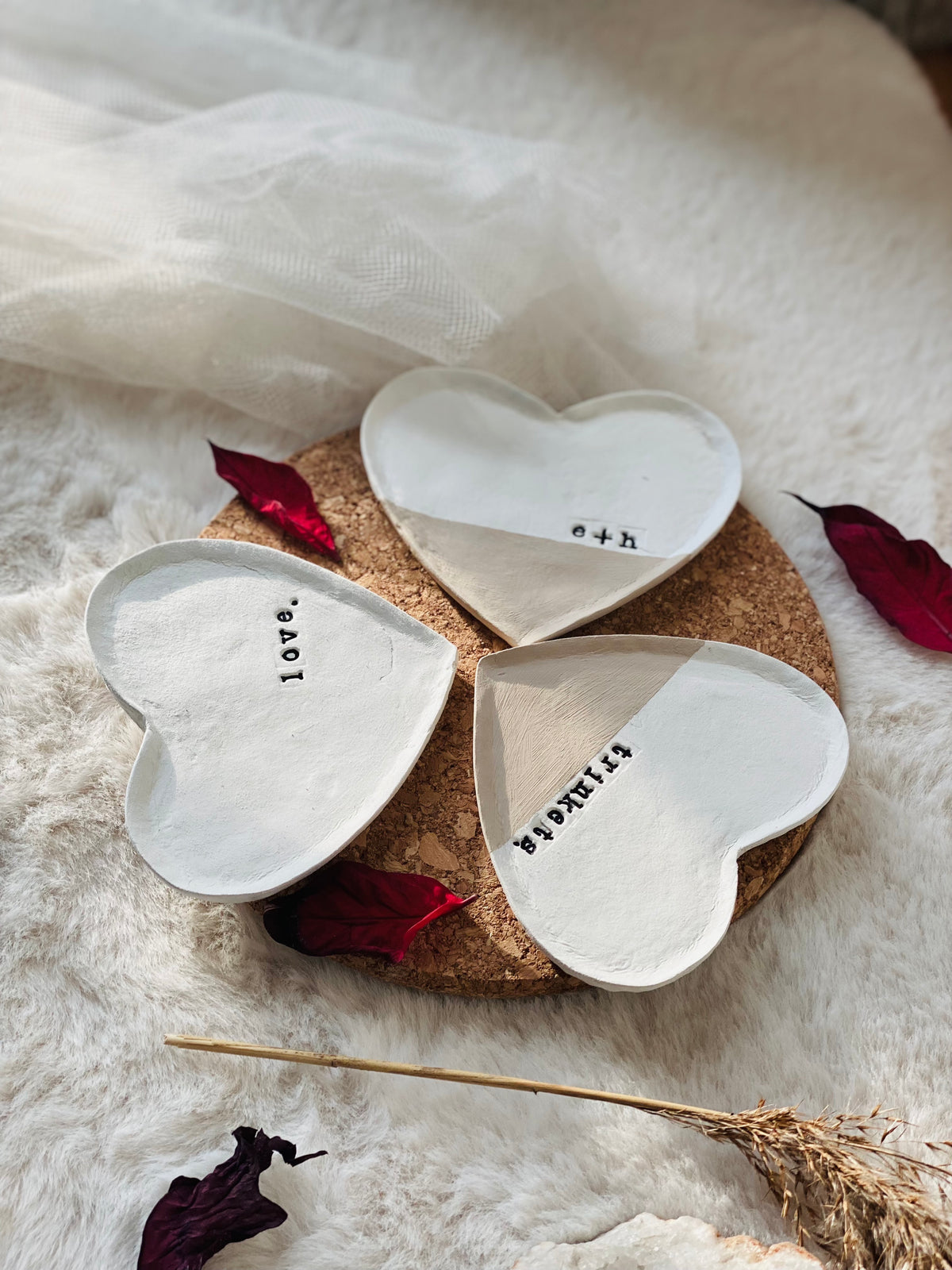 Personalised Heart Trinket Dish Valentine's Day Gift