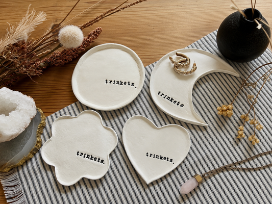 White Trinket Dish