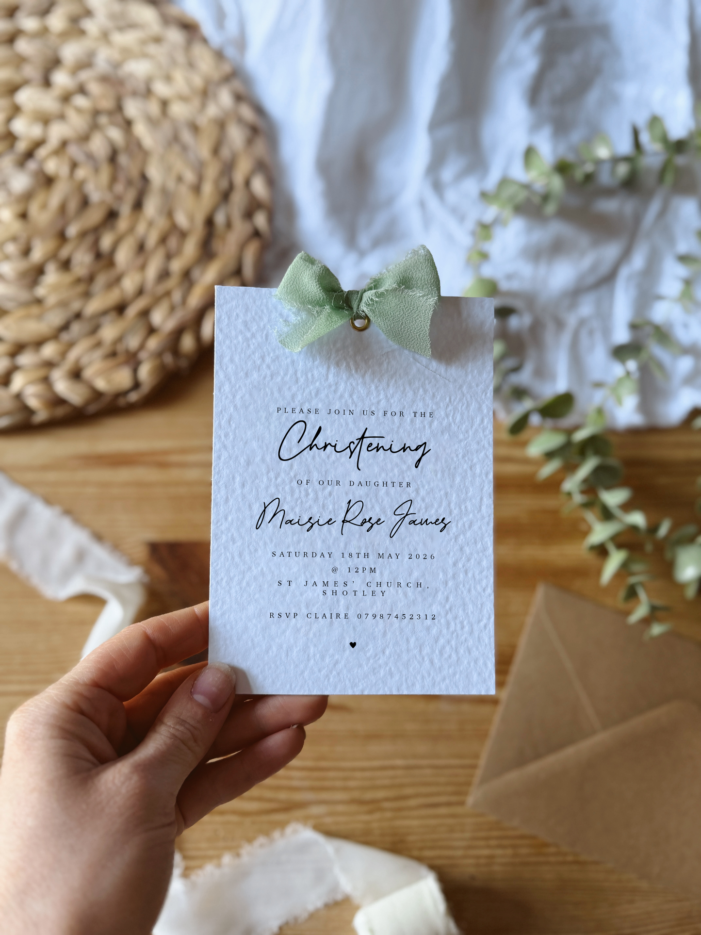 Christening Invites