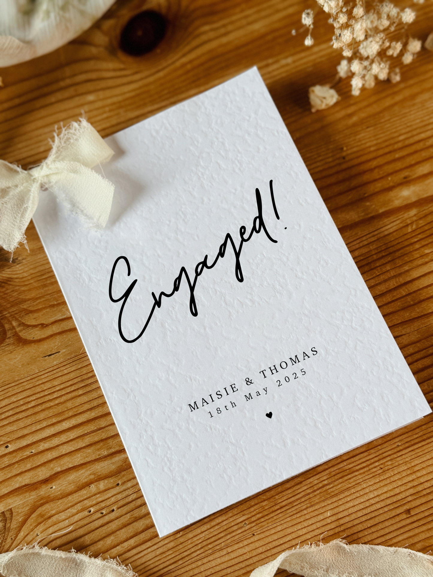 Engagement Card