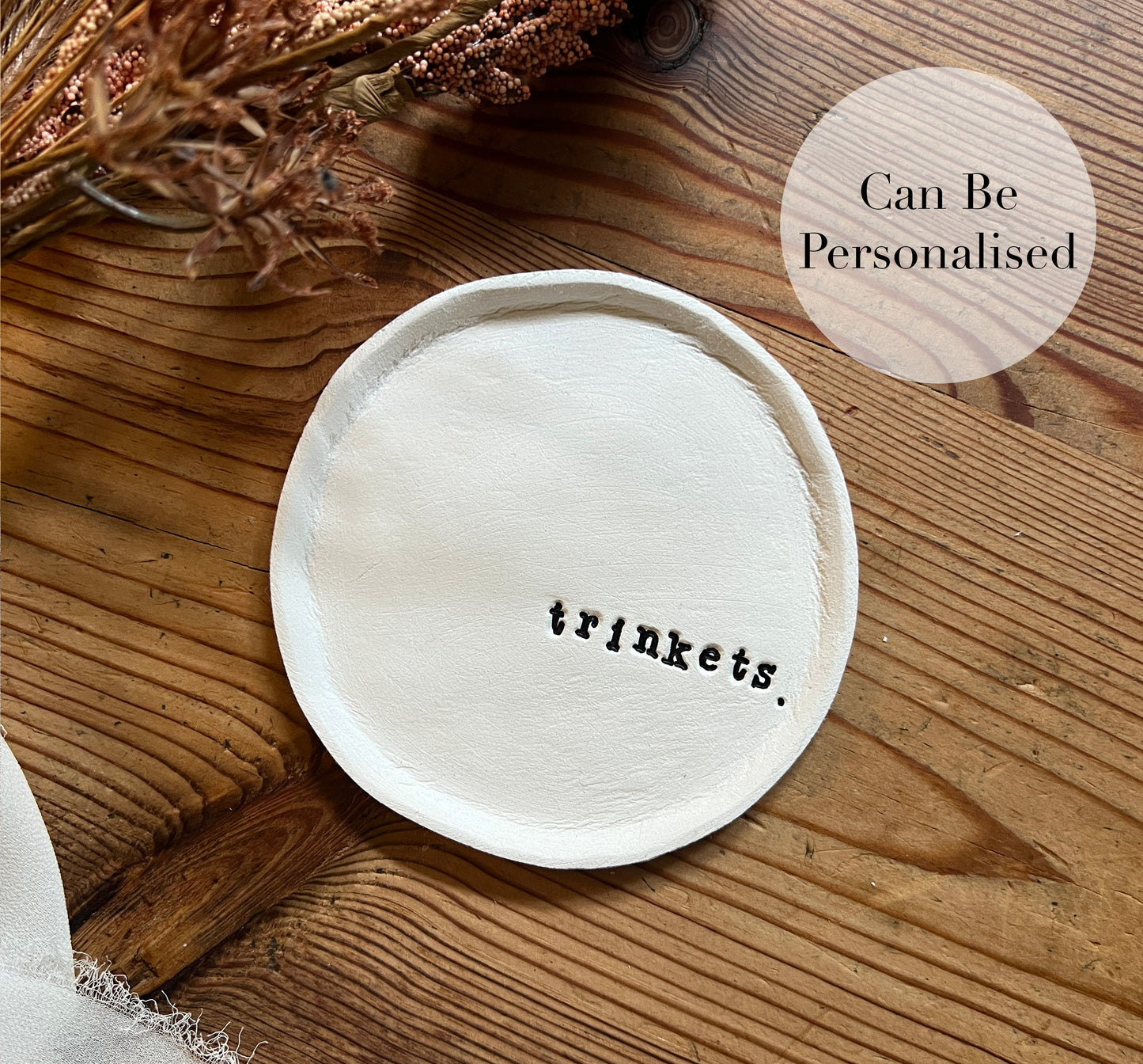 White Trinket Dish