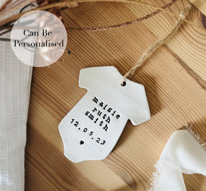 New Baby Personalised Keepsake