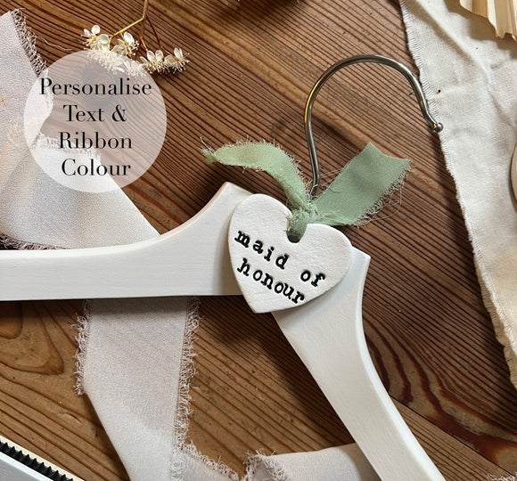 Personalised Clay Hanger tags