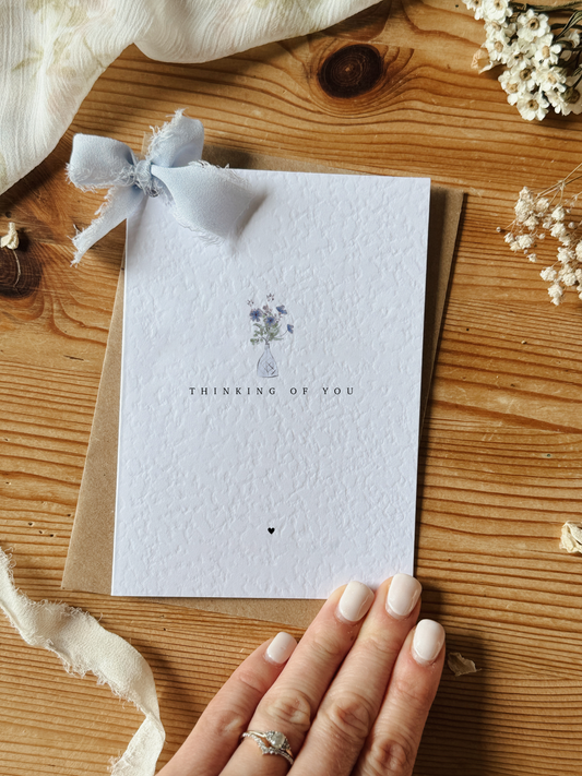 Floral Sympathy Card