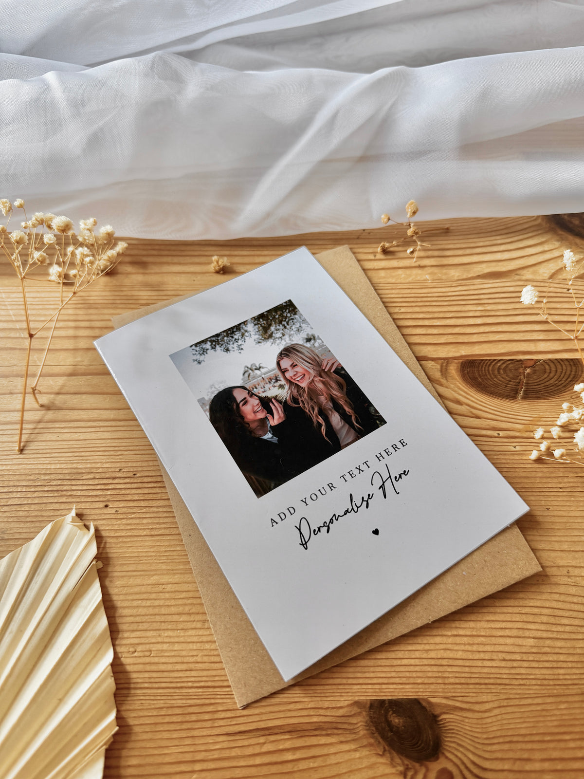 Personalised Greetings Card with Photo
