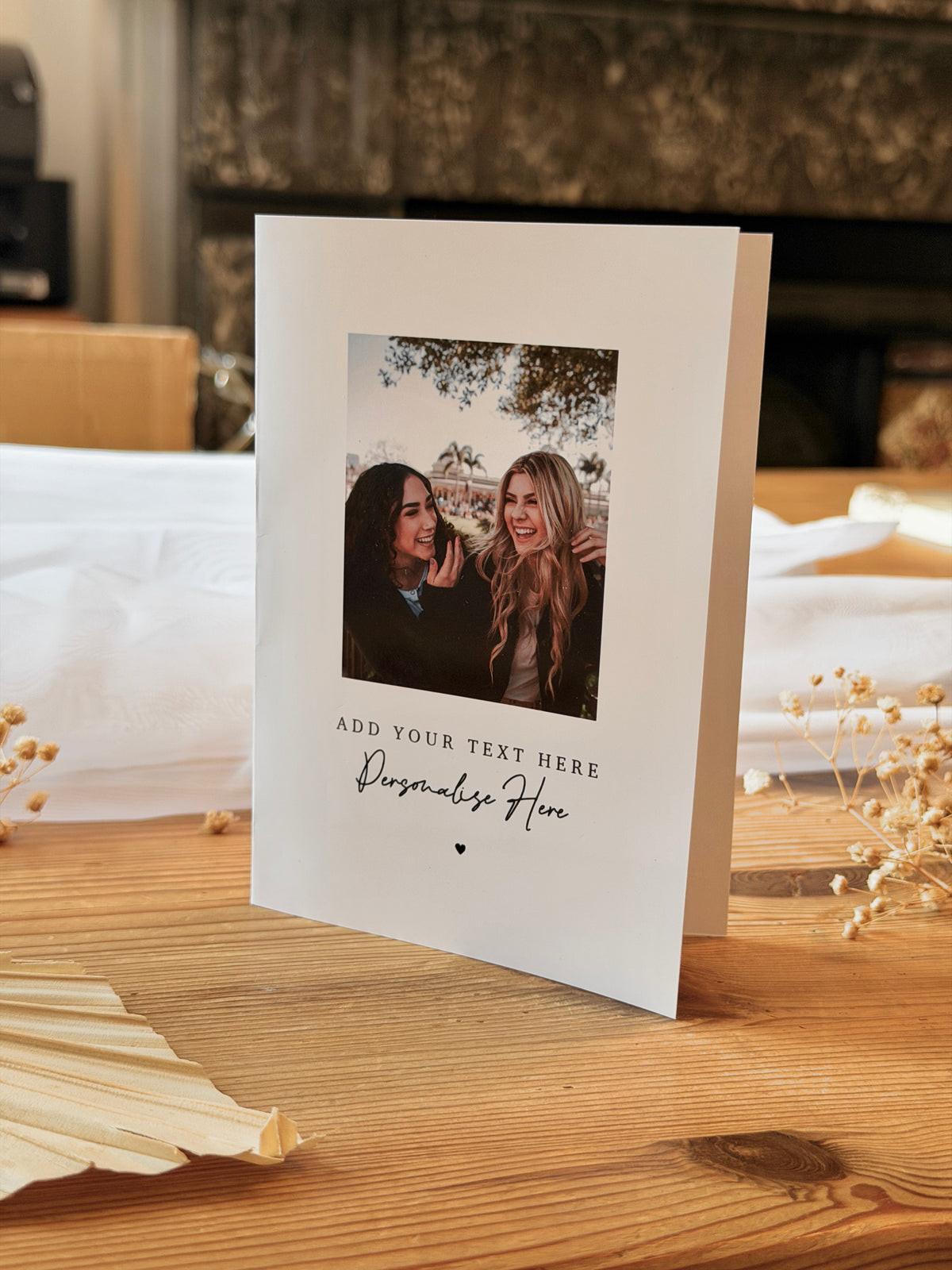 Personalised Greetings Card with Photo