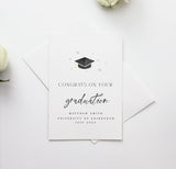 Personalised Graduation Card