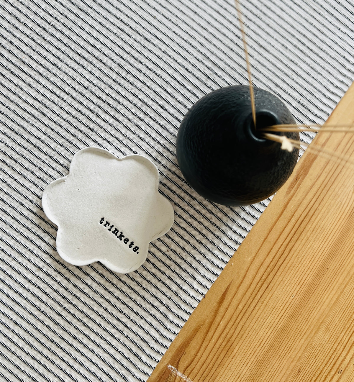 White Trinket Dish