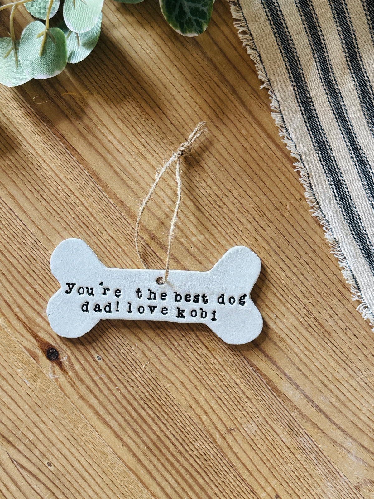 Best Dog Dad Father's Day Keepsake Plaque