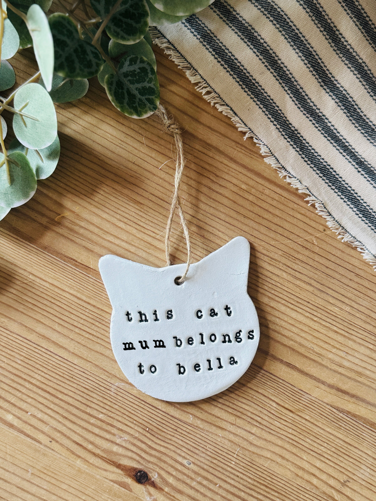 Best Cat Mum Mother's Day Keepsake Plaque
