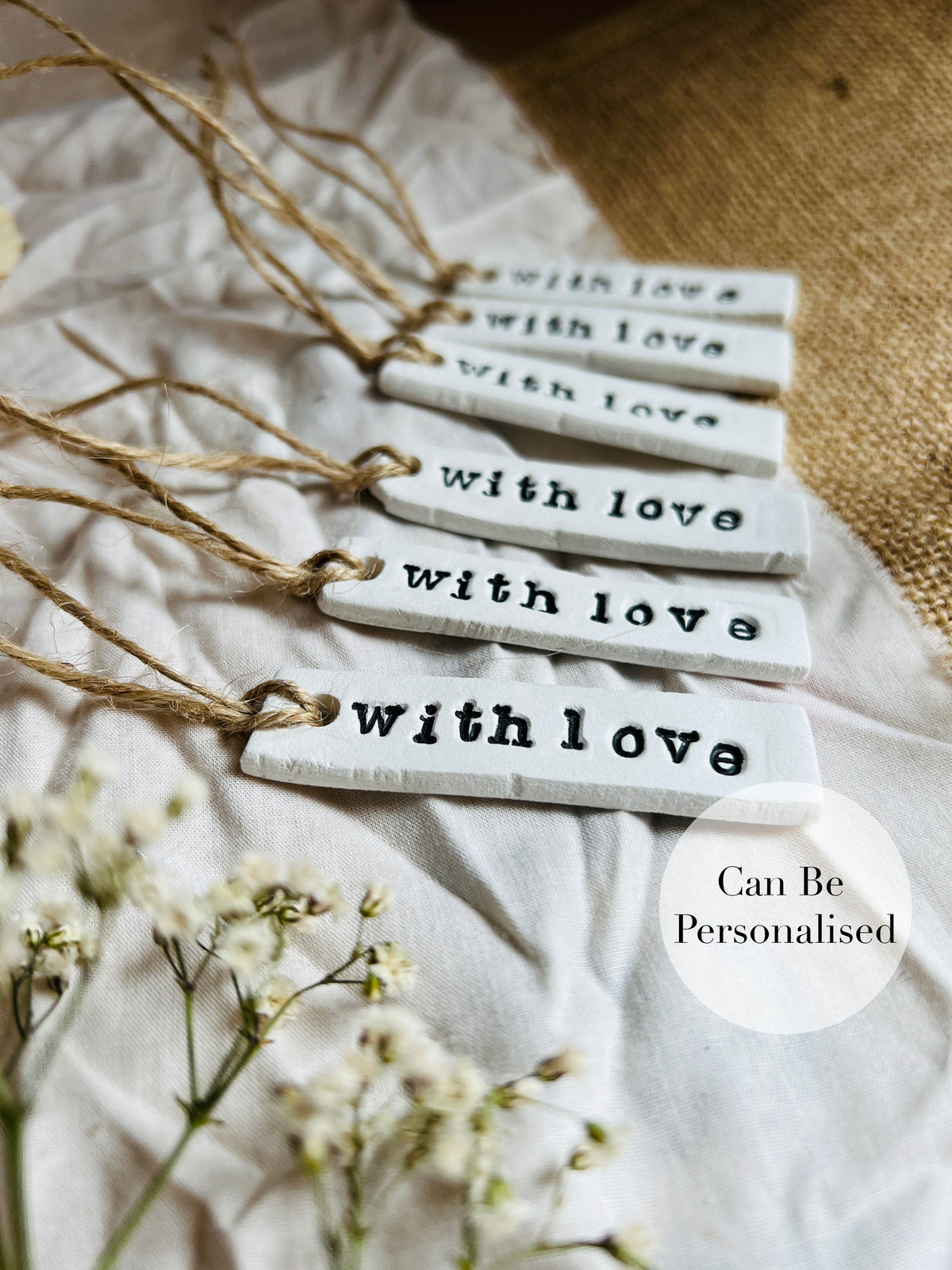 Personalised Clay Gift Tags