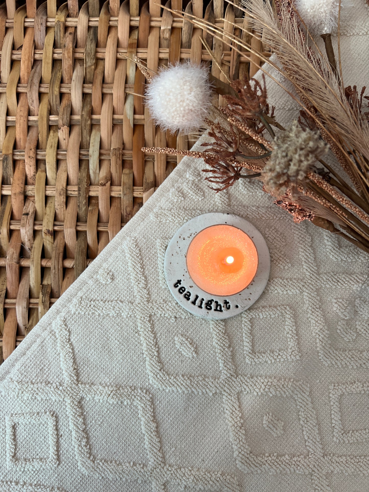 Specked Tealight Tray