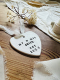 Personalised Clay Wedding Gift