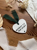 Personalised Clay Mother of the Bride Keepsake