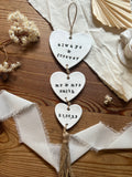 Personalised Clay Wedding Gift