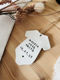 New Baby Personalised Keepsake