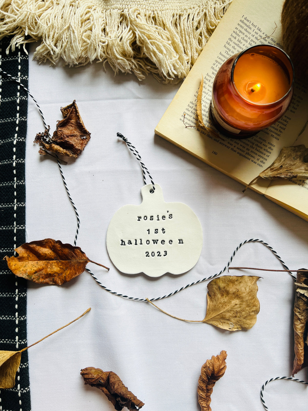 Personalised Halloween Pumpkin Keepsake