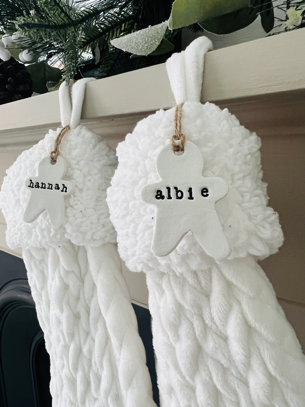 Personalised Christmas Stocking Tags
