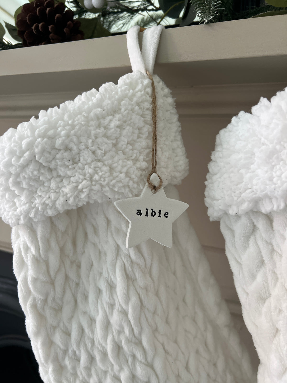 Personalised Christmas Stocking Tags