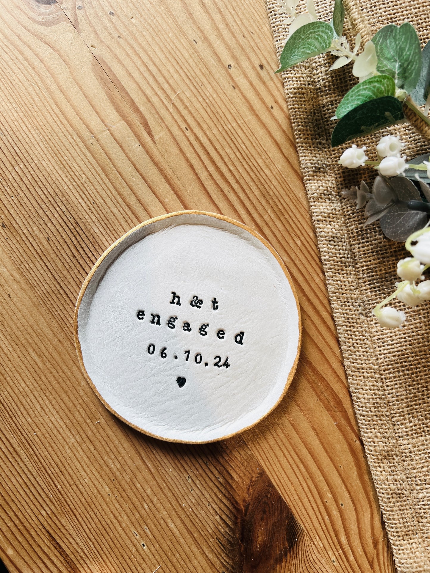Engagement Trinket Dish