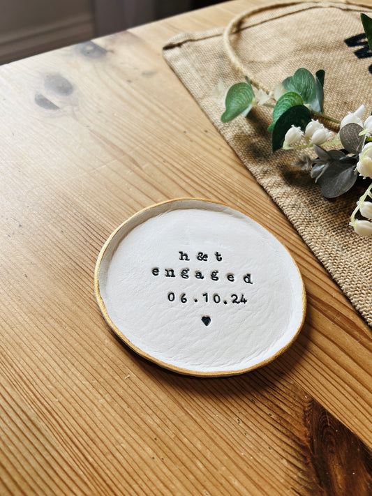 Engagement Trinket Dish