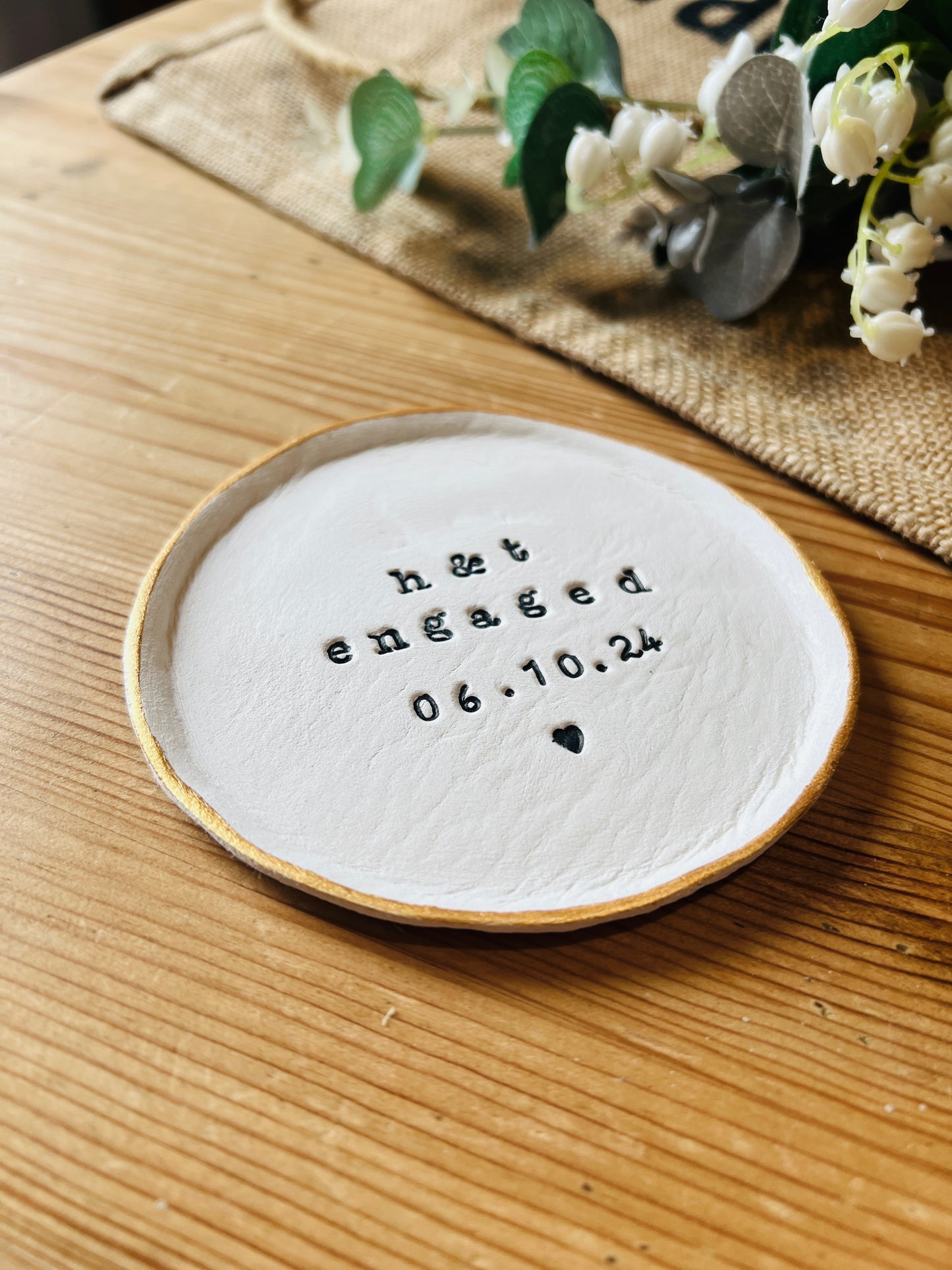 Engagement Trinket Dish
