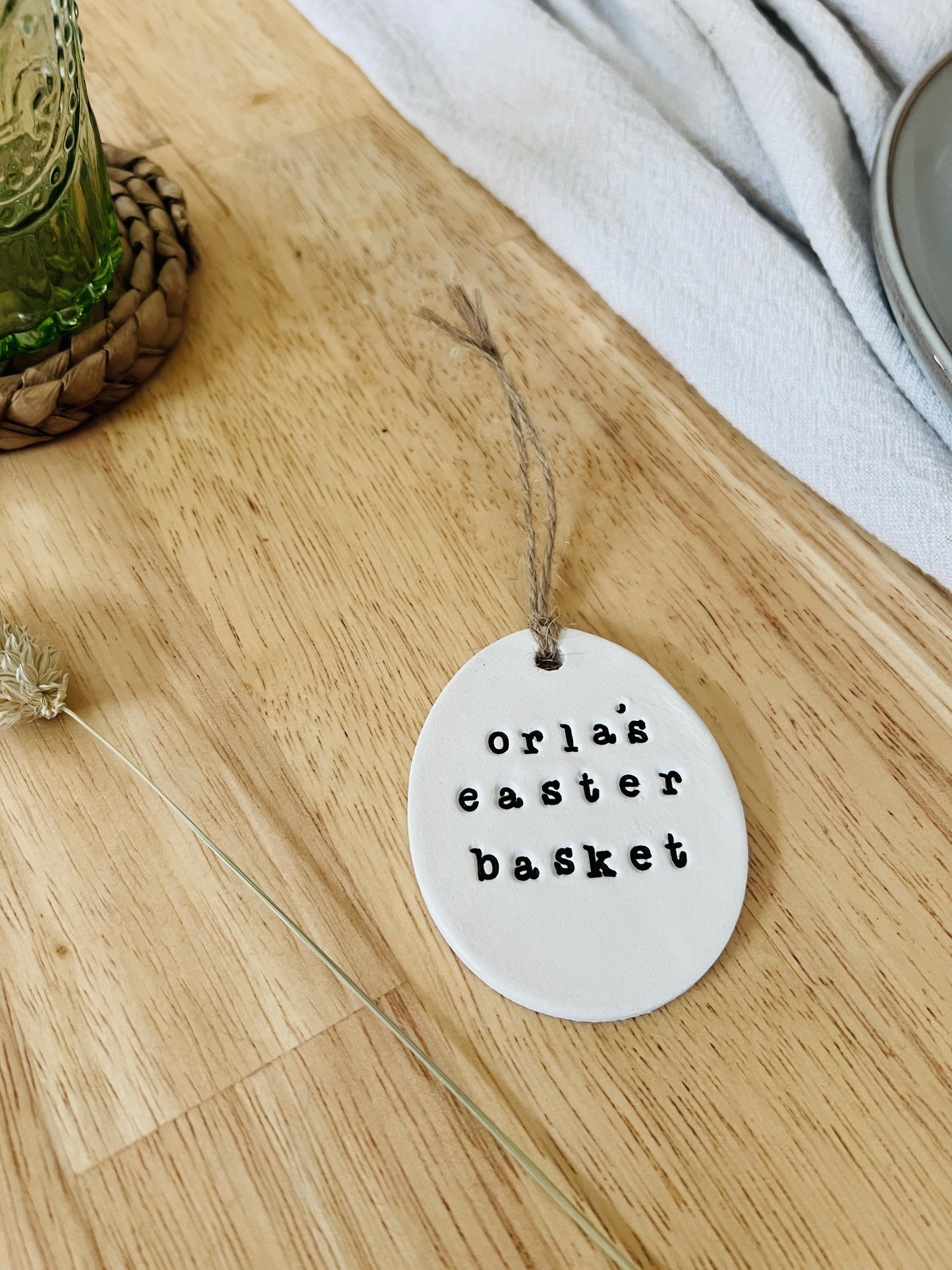 Easter Basket Tag