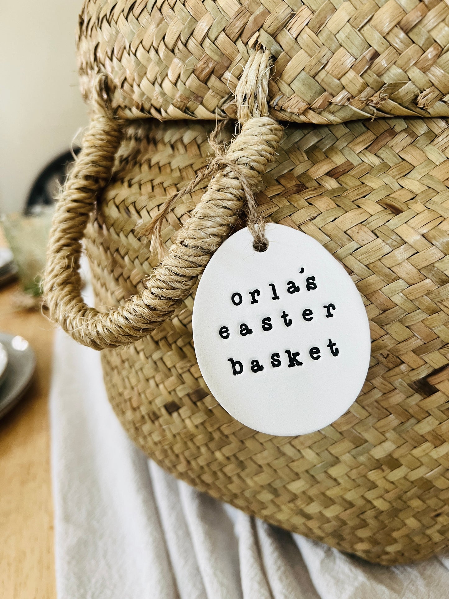 Easter Basket Tag