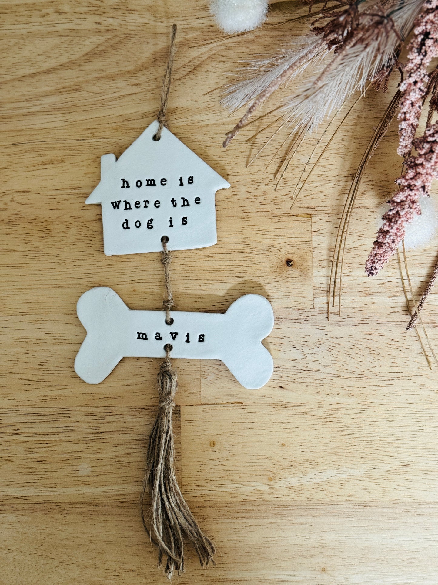 Personalised Pet Wall Hanging, Dog Lover Gift