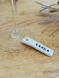 Personalised Wine Glass Charms