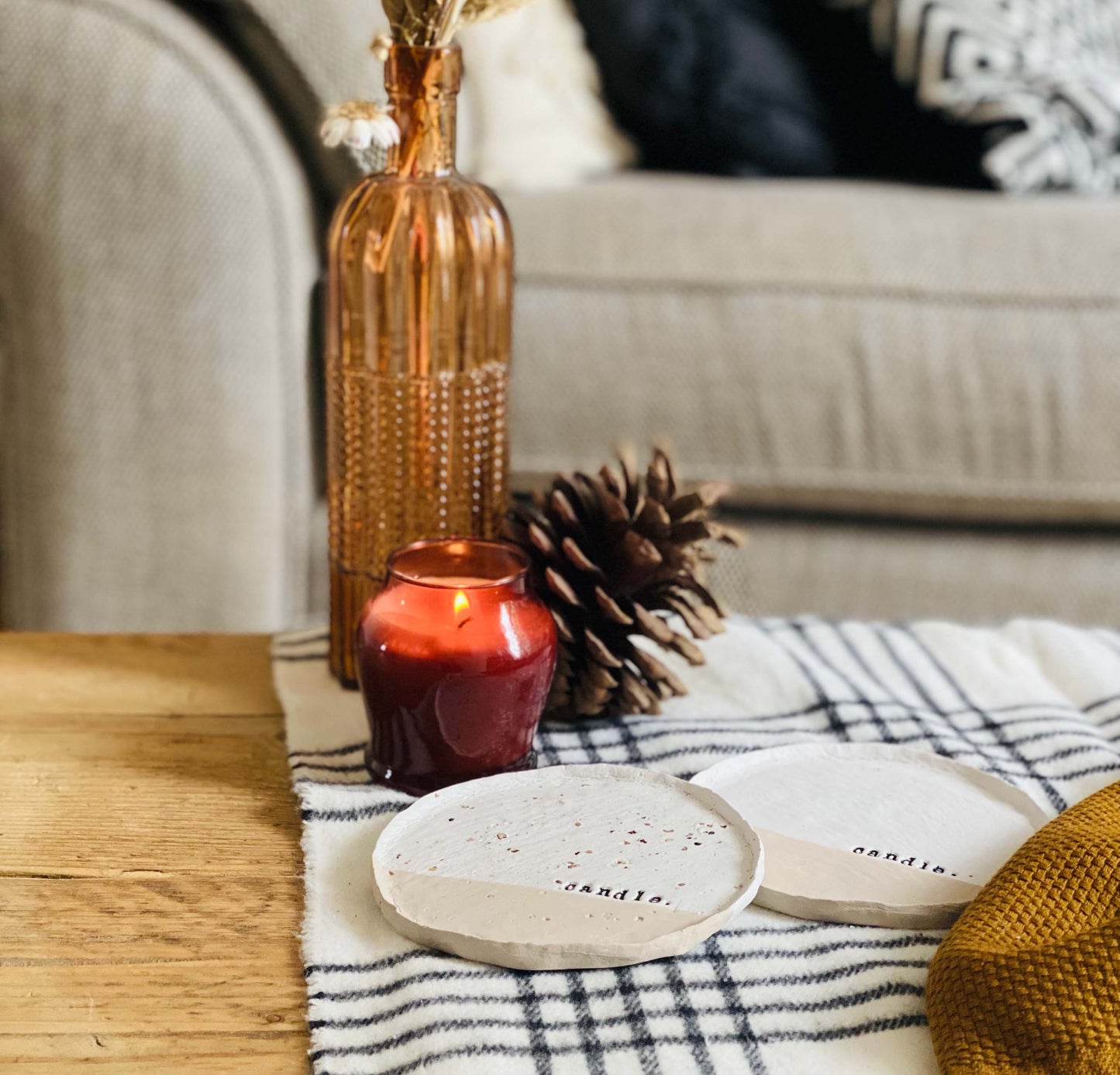 Candle Dish
