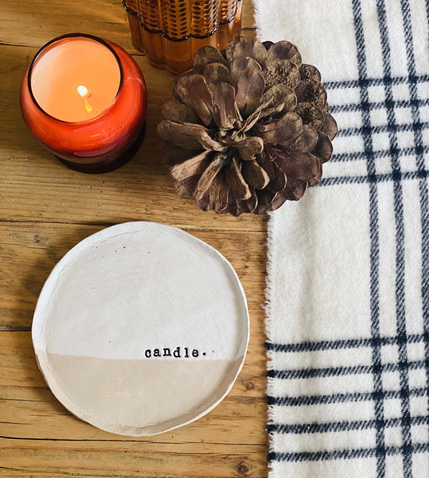 Candle Dish