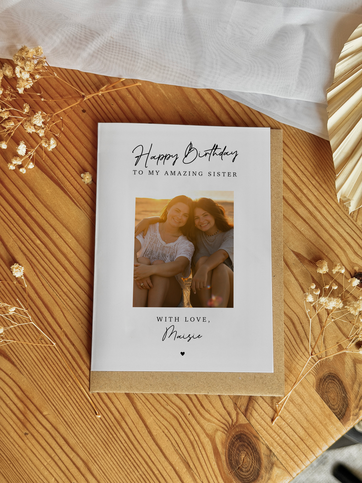 Personalised Birthday Card with Photo