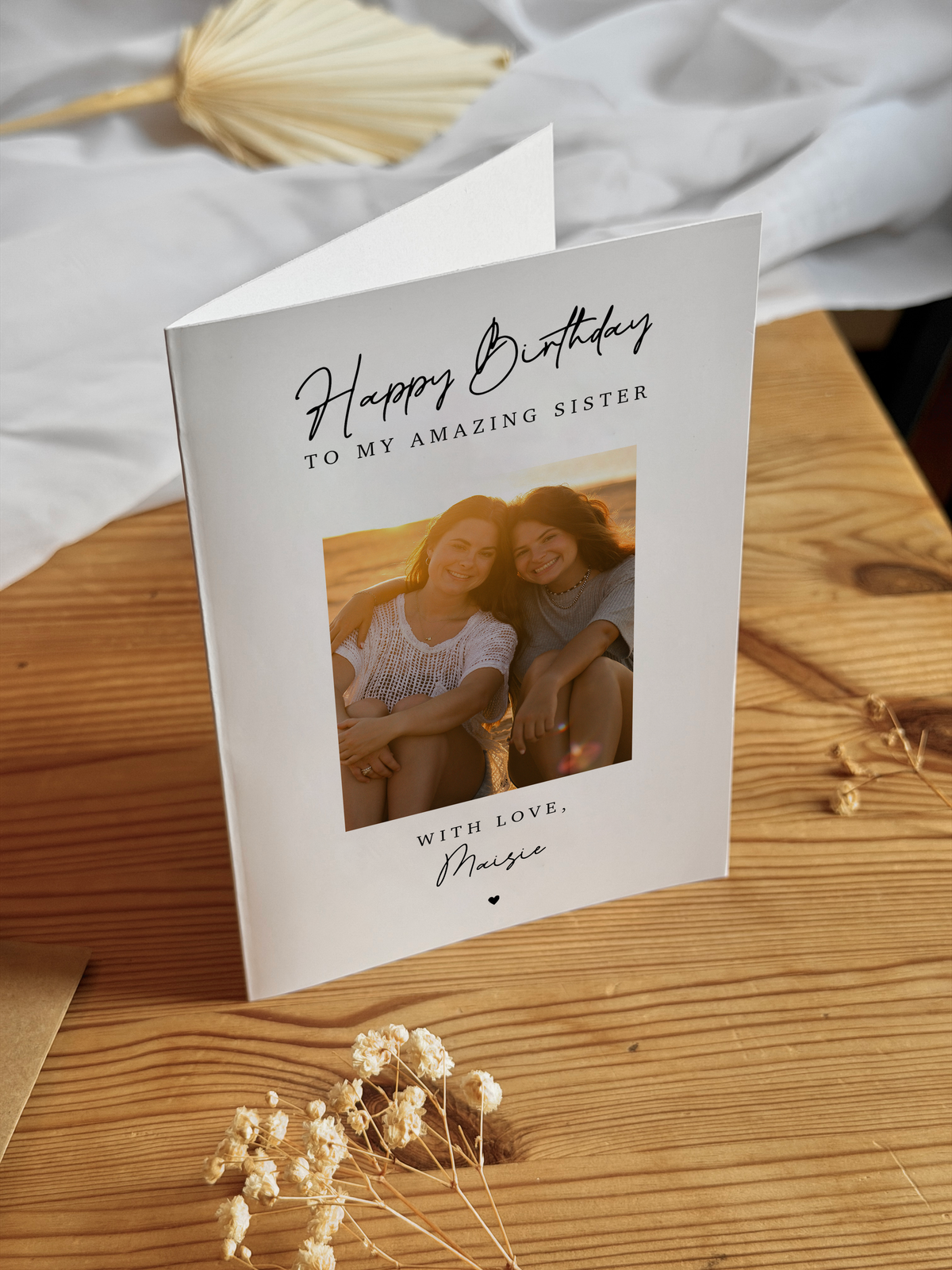 Personalised Birthday Card with Photo