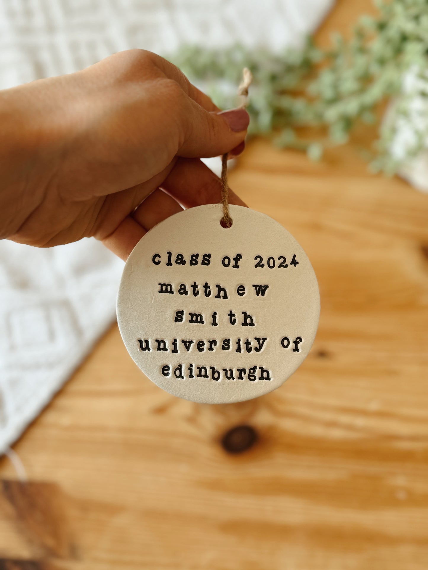 Personalised Graduation Keepsake Gift