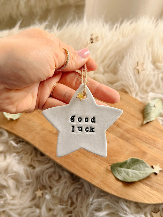 Good Luck Star Keepsake