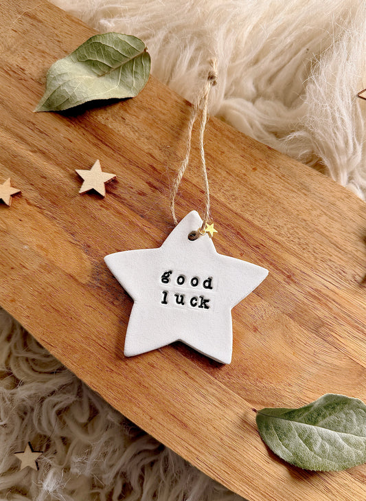 Good Luck Star Keepsake