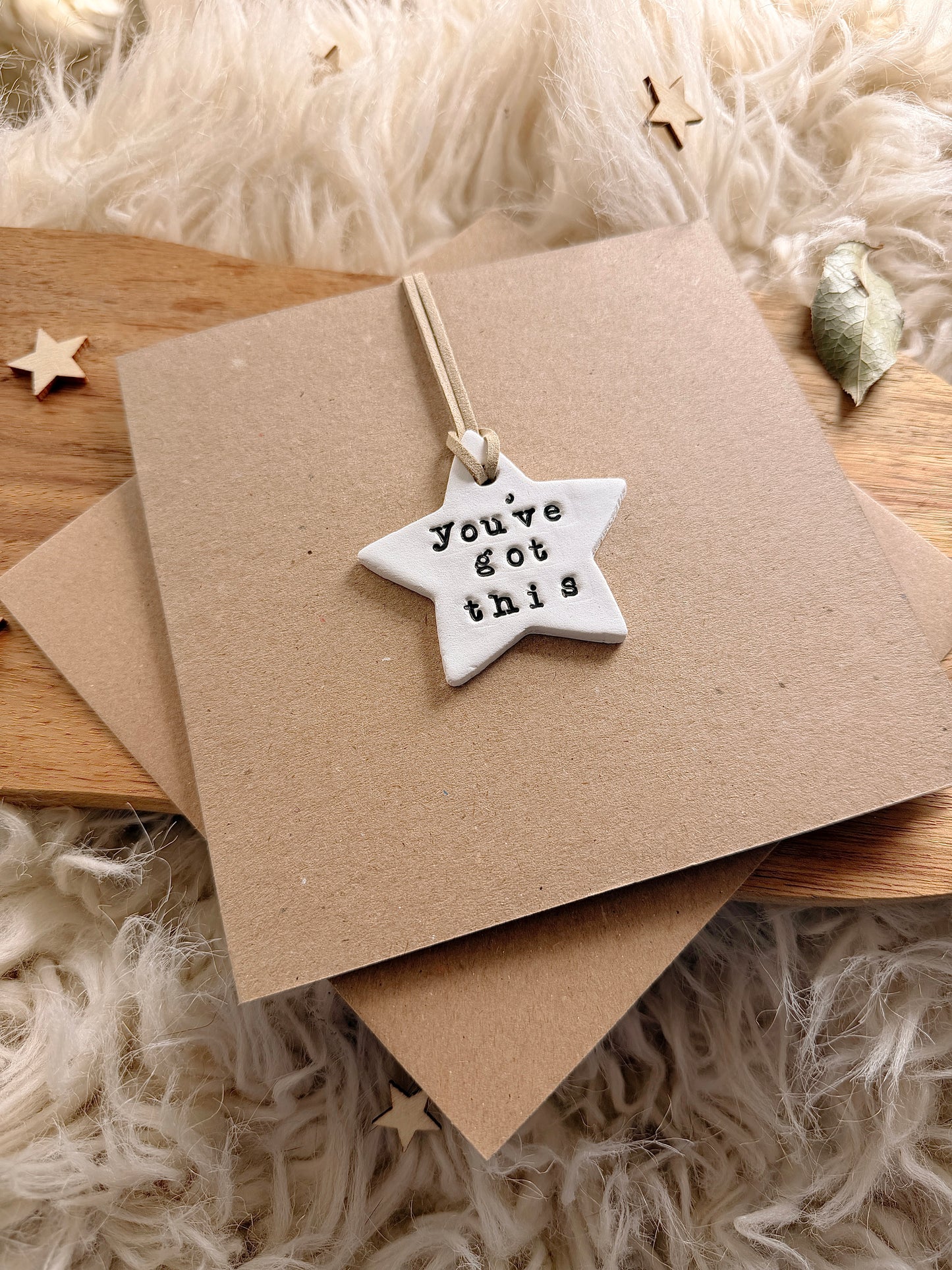 Good Luck Detachable Keepsake Card