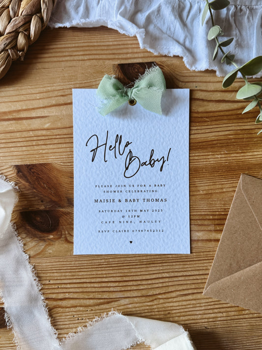 Baby Shower Invites