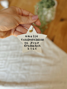 Personalised Graduation Day Keepsake