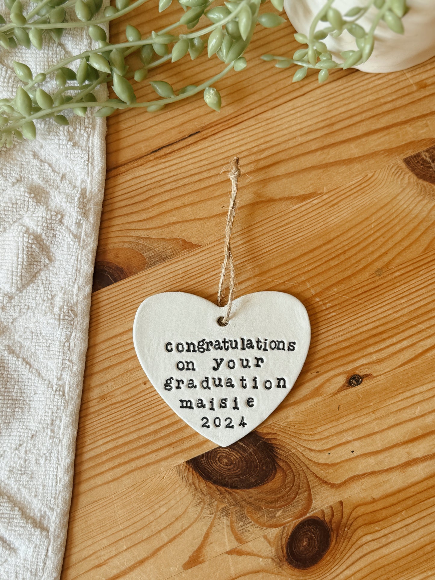 Personalised Graduation Keepsake Gift