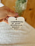 Personalised Graduation Day Keepsake