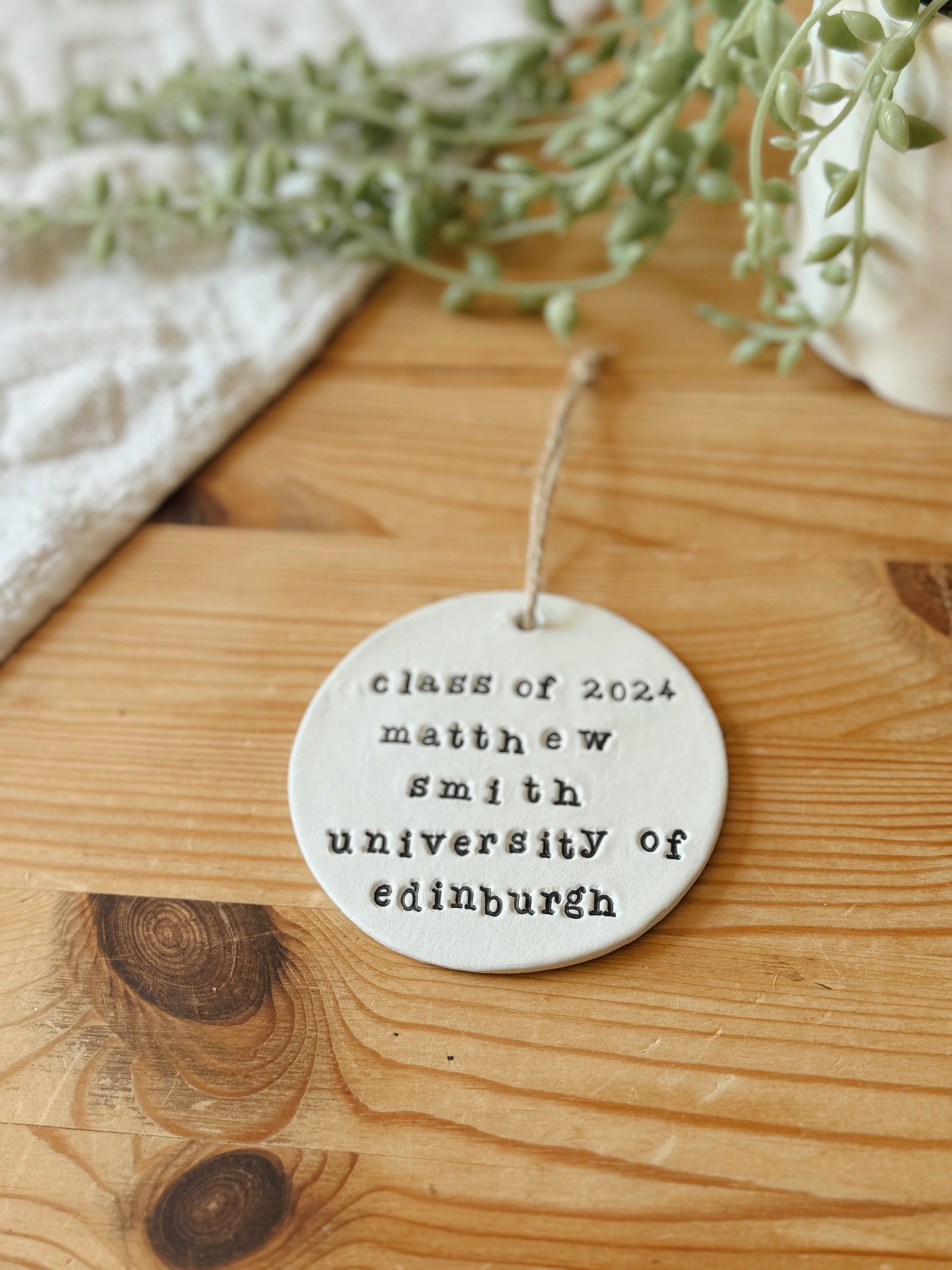 Personalised Graduation Keepsake Gift