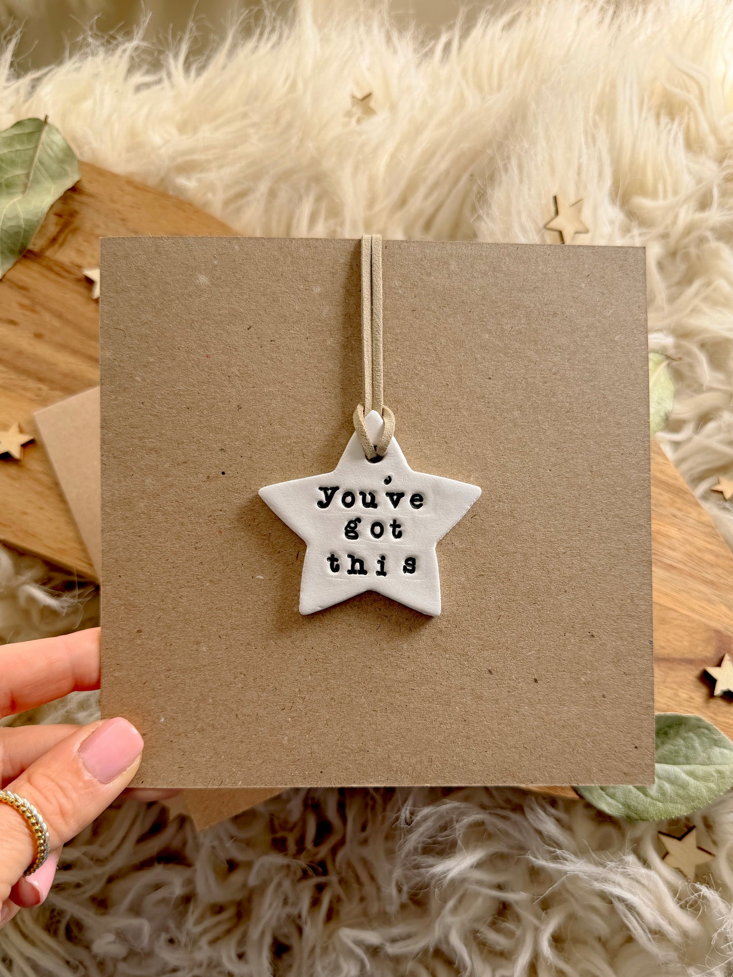 Good Luck Detachable Keepsake Card