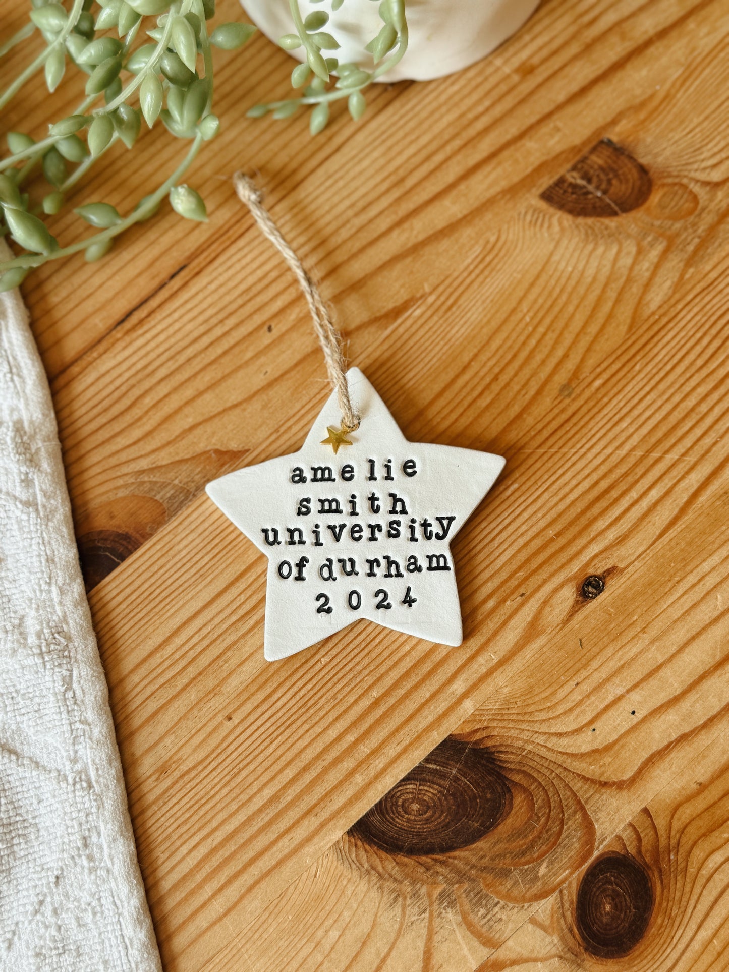Personalised Graduation Keepsake