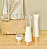 Gilded Chalk Vase Collection - 01