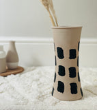 Stippled Linen Vase Collection - 07