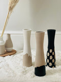 Stippled Linen Vase Collection - 10